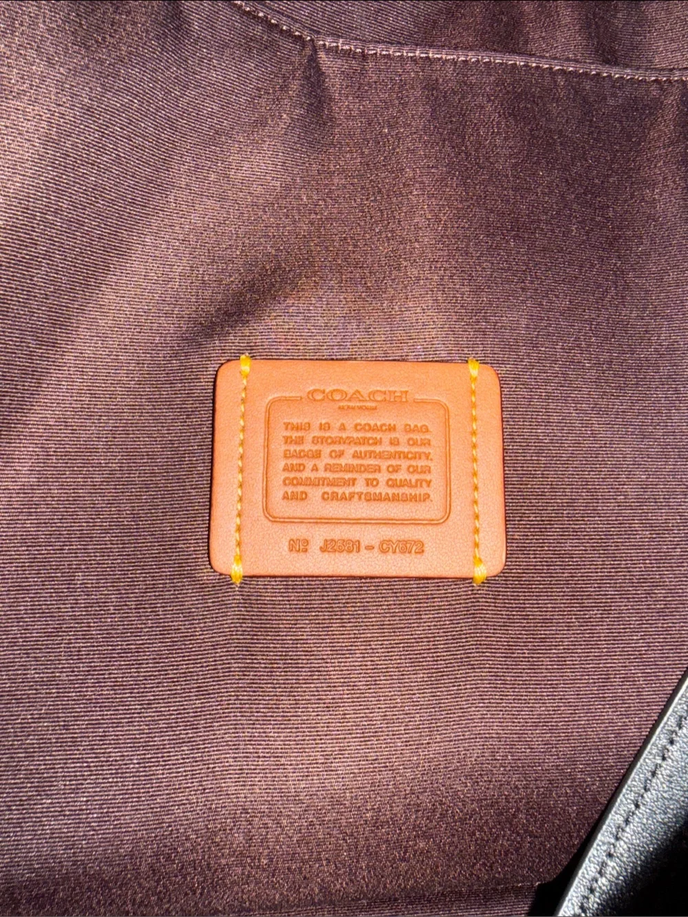 Coach maggie signature